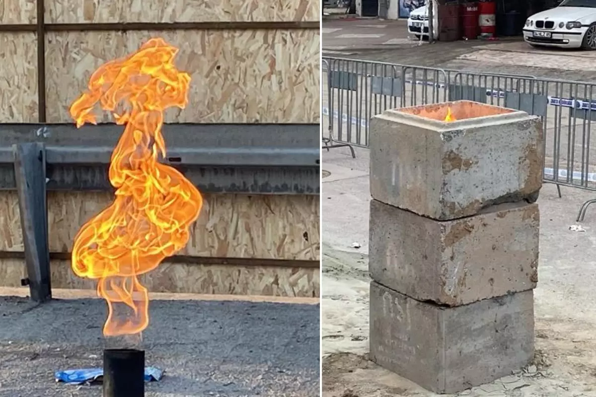 8 gündür aralıksız yanıyor! Sönmesin diye böyle önlem alındı