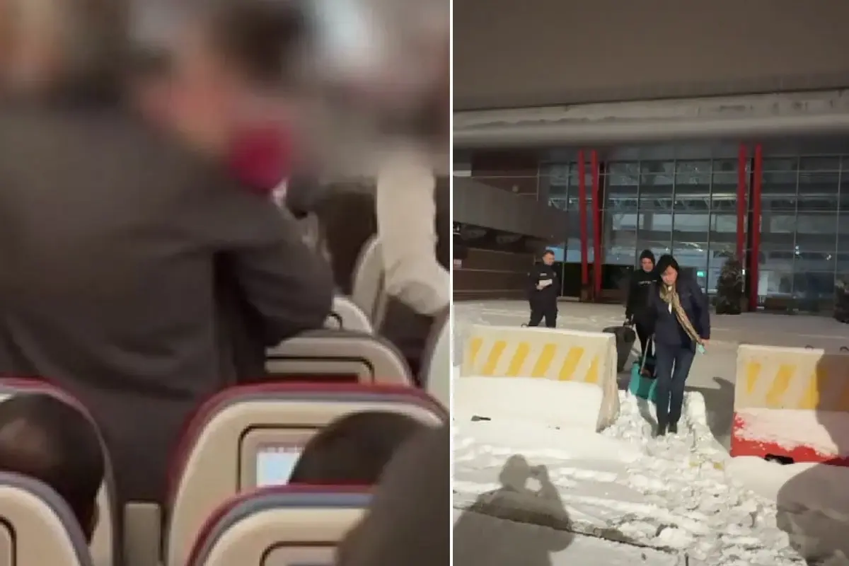 Antalya-Astana seferini yapan uçak yolcuların kavgası nedeniyle Erzurum'a iniş yaptı