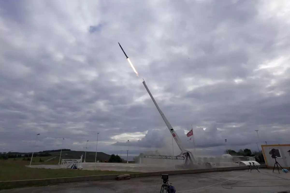 ASELSAN'ın GÖKTAN sistemi ilk atışı başarıyla gerçekleştirdi