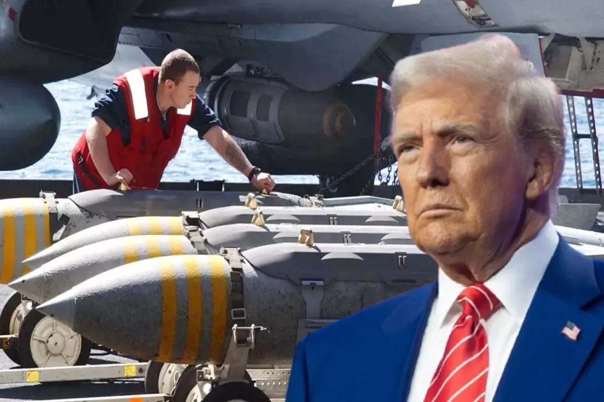 Biden durdu, Trump izin verdi! Gelir gelmez İsrail'e sevkiyat yaptı