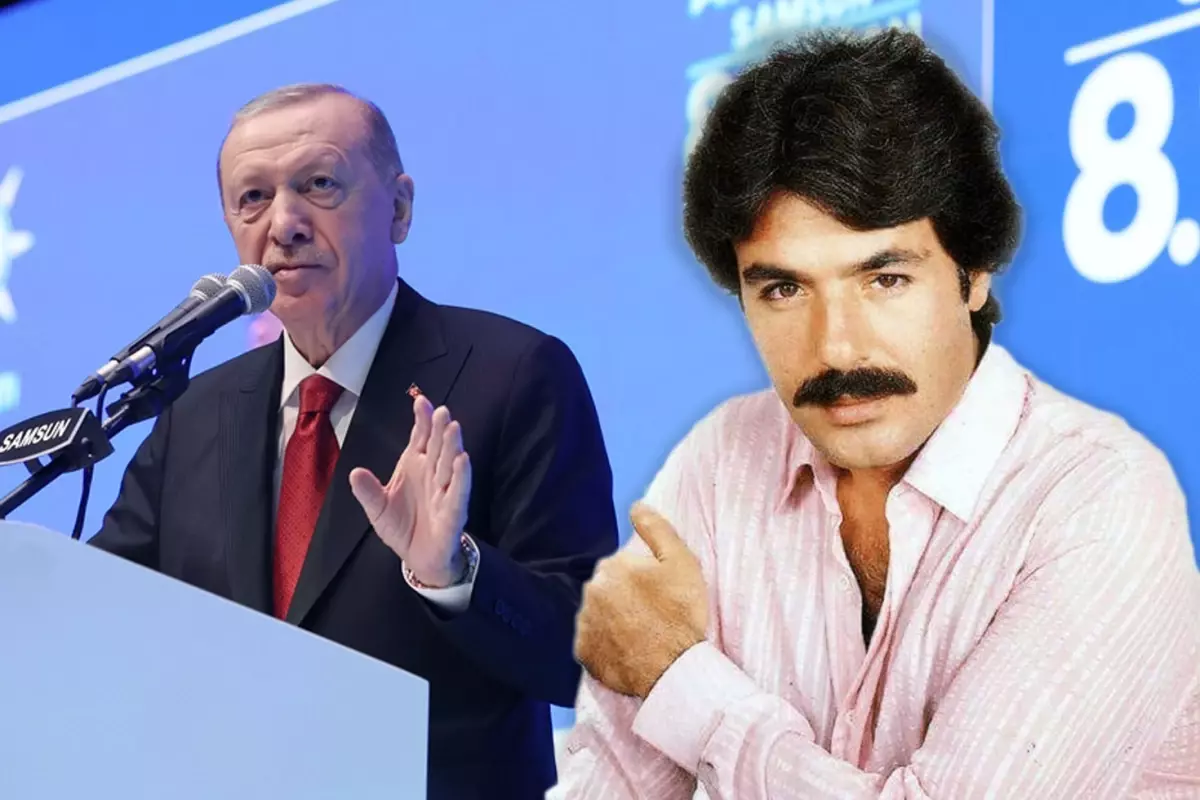 Cumhurbaşkanı Erdoğan kongreye Ferdi Tayfur'un şarkısıyla çıktı