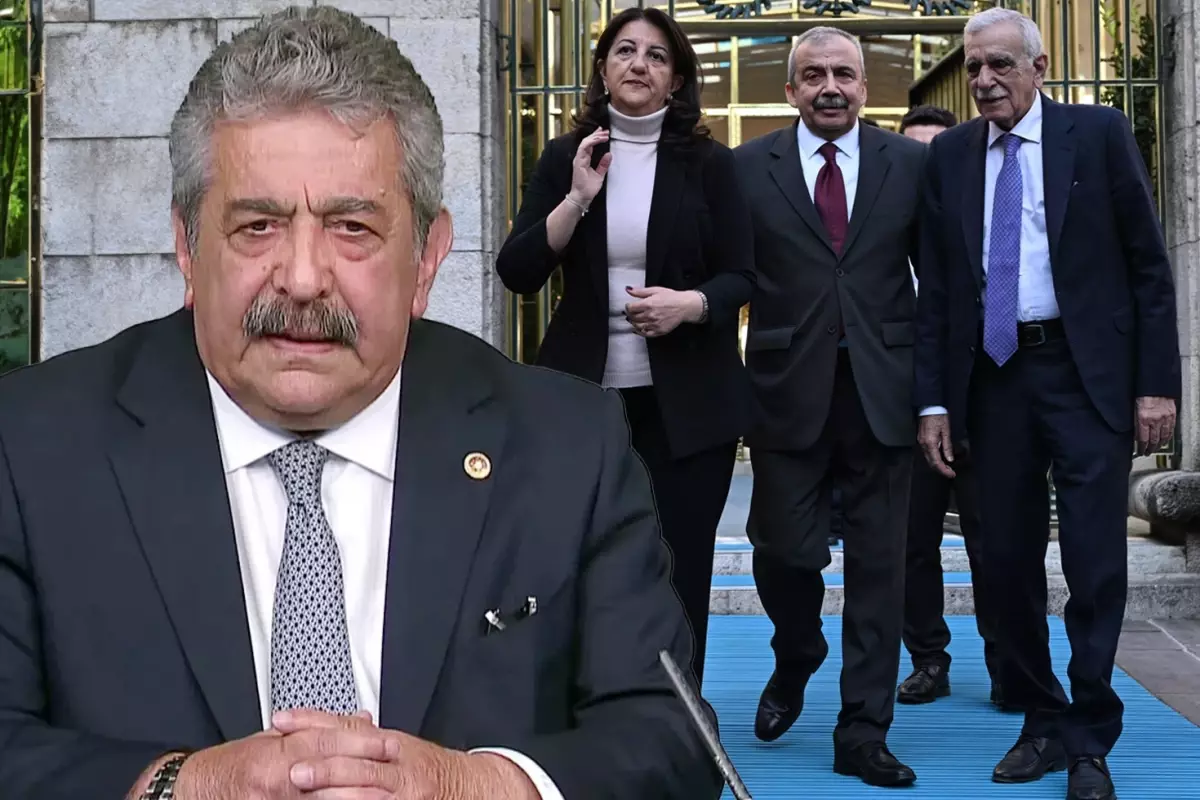 DEM'in ziyareti sonrası MHP'li Yıldız'dan dikkat çeken 