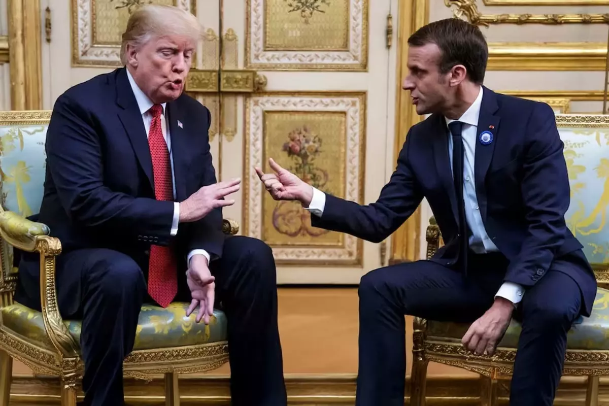 Fransa Cumhurbaşkanı Macron, ticaret savaşında ABD'yi karşı hamleyle tehdit etti