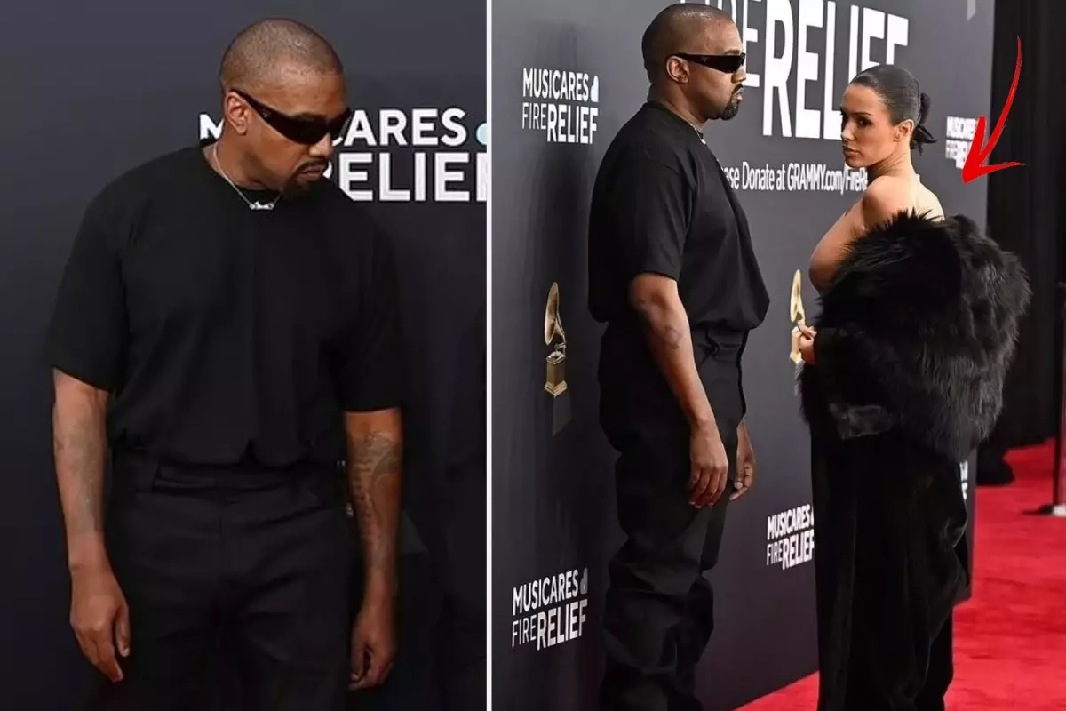 Grammy Ödülleri'ne şeffaf elbise ile katılan Bianca Censori'ye tepki yağdı