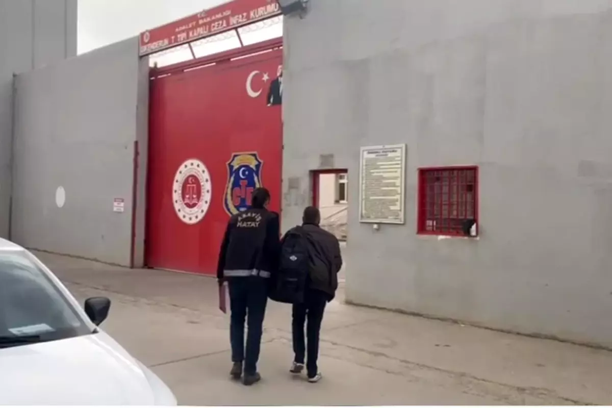Hatay'da 21 Yıl Hapis Cezası Olan Şahıs Yakalandı
