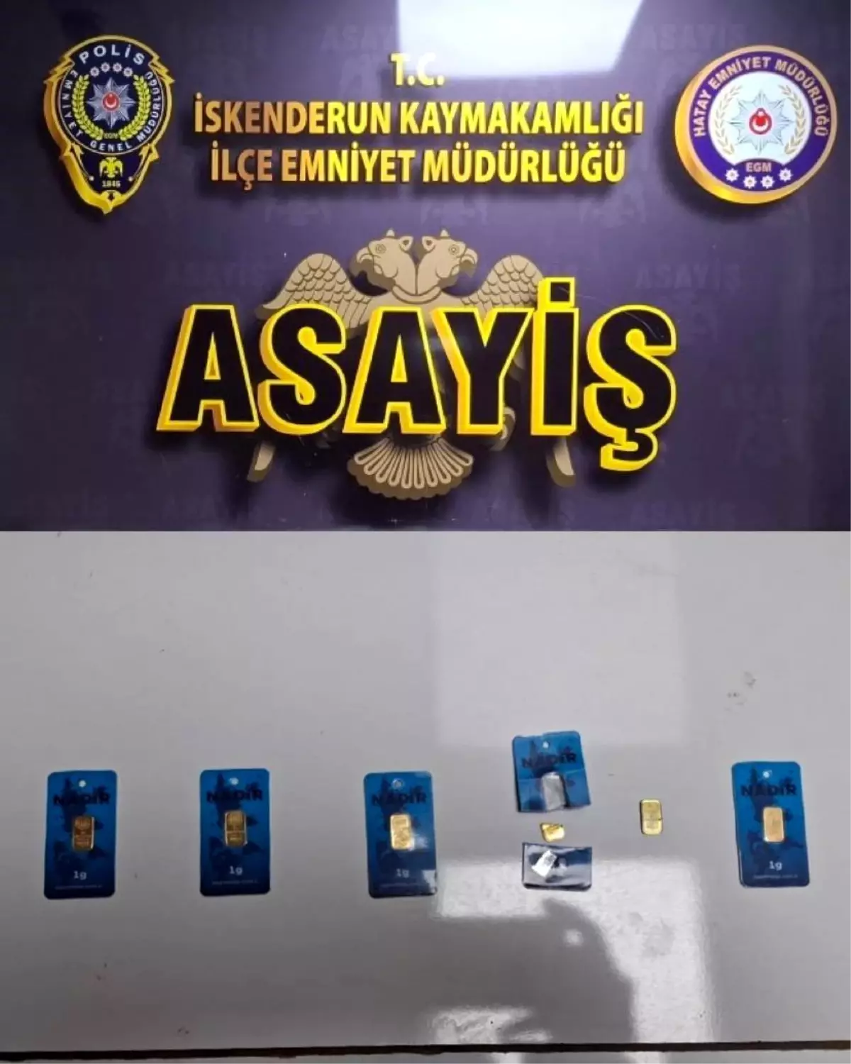 Hatay'da 6 Sahte Altınla Dolandırıcılık Yapan Şahıs Tutuklandı