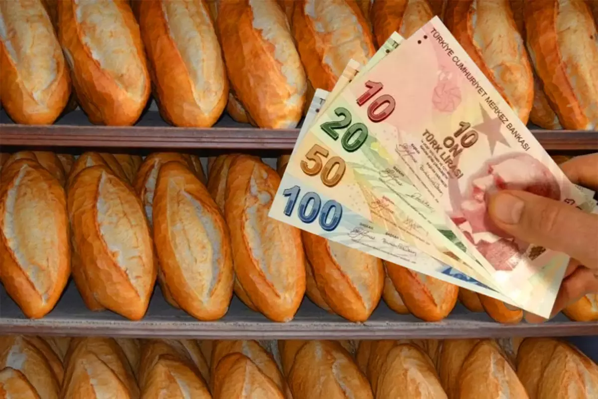 Hatay'da bir fırın sahibi 12.5 TL'ye satılan 200 gram ekmeği 7.5 TL'ye satıyor