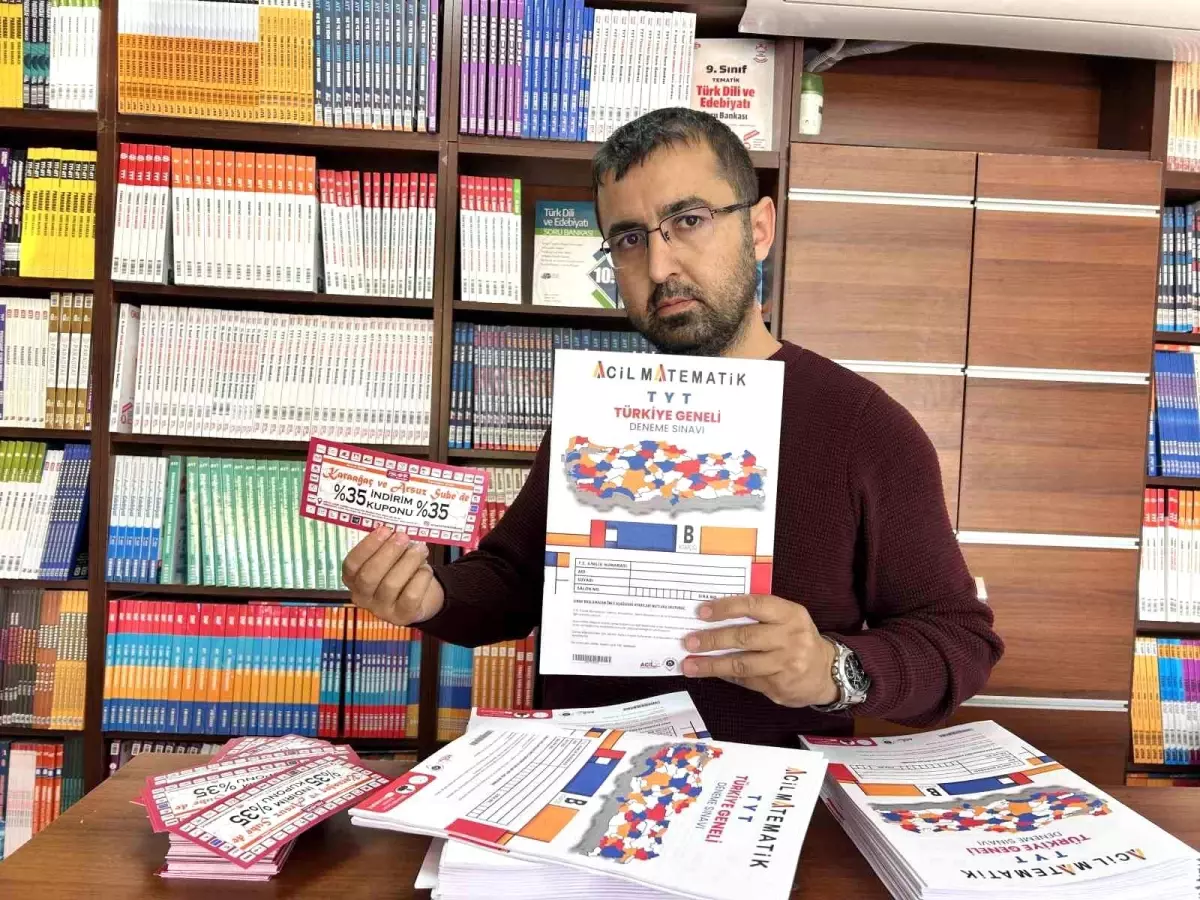 Hatay'da Depremzede Öğrencilere 7 Bin 500 Ücretsiz Deneme Kitapçığı Dağıtıldı