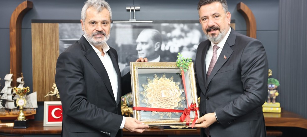 HBB BAŞKANI ÖNTÜRK’TEN BAŞKAN ÜSTÜN’E ZİYARET