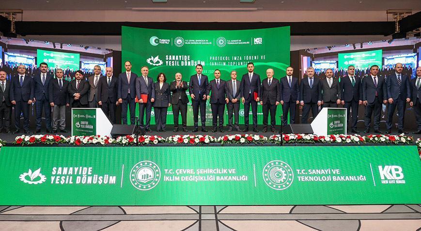 İki bakanlık arasında 'Sanayide Yeşil Dönüşüm' protokolü imzalandı