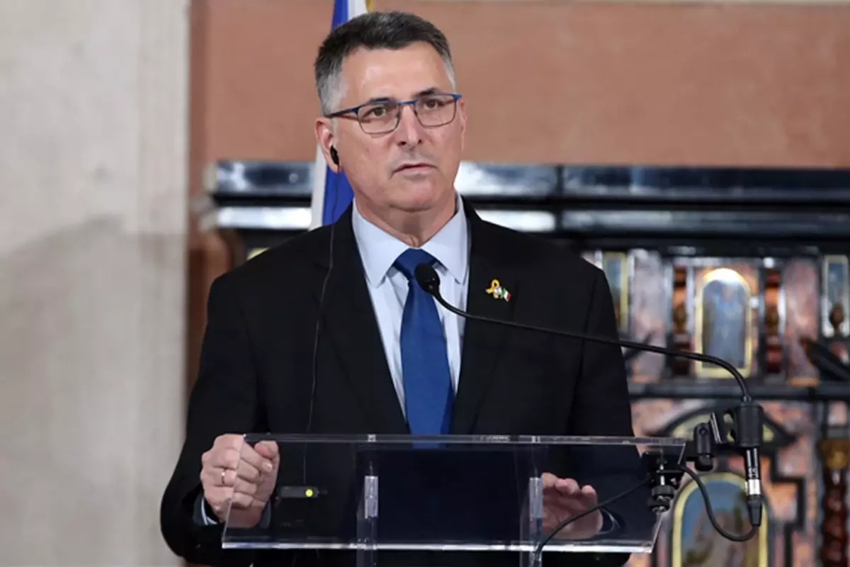 İsrail Dışişleri Bakanı Sa'ar'dan skandal sözler: Filistin dediğiniz yer İsrail toprağıdır