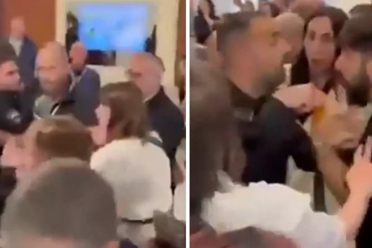 İsrail Meclisi'nde esir yakınları ile güvenlik arasında arbede