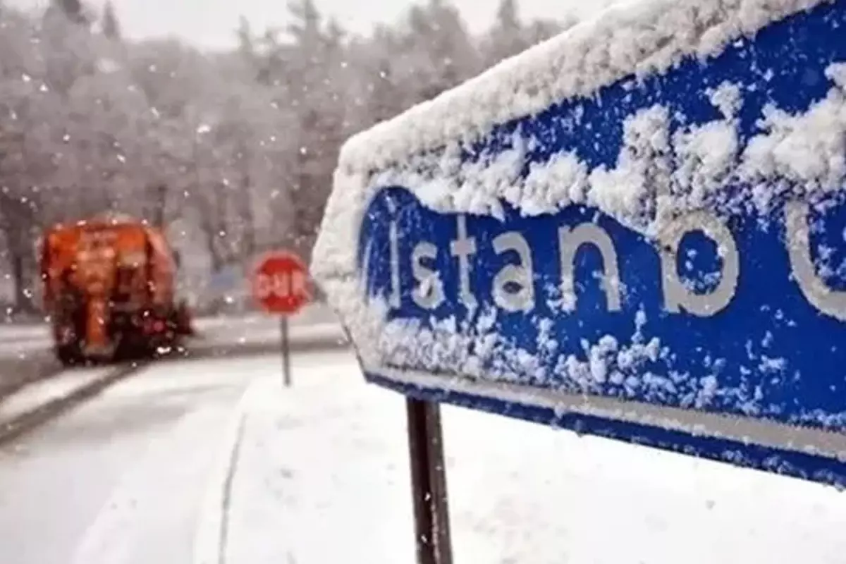İstanbul'daki yalancı bahara aldanmayın kar kapıya dayandı