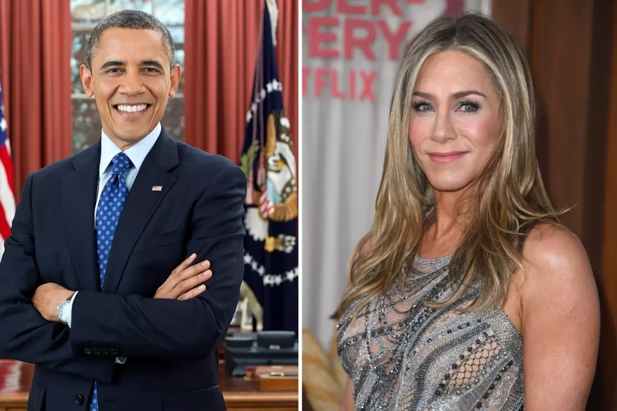 Jennifer Aniston'la aşk yaşadığı iddia edilen Barack Obama'dan fotoğraflı yanıt