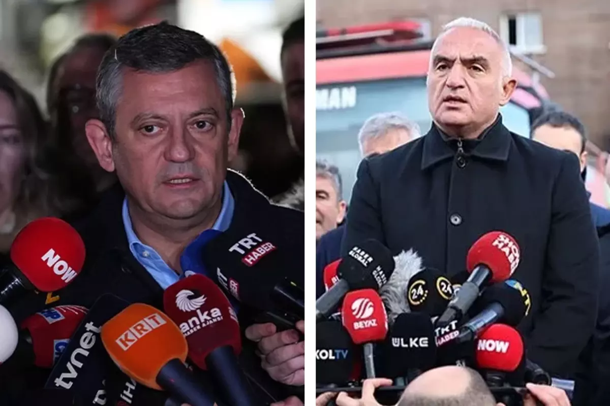 Kartalkaya'ya giden Özgür Özel'den Bakan Ersoy'a sert yanıt: Utanılacak bir şey yaptı