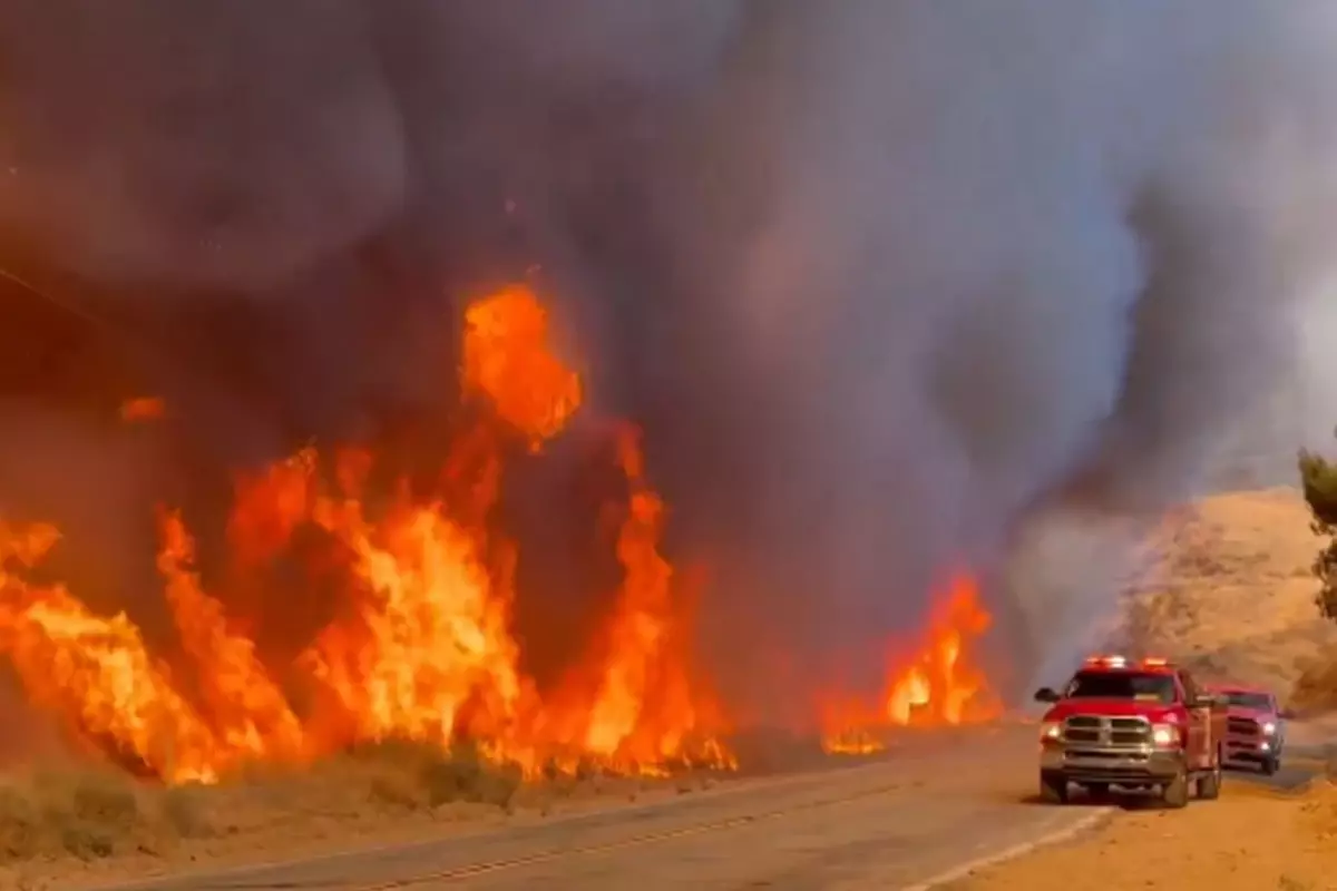 Los Angeles'ta yeniden yangın çıktı, alevler hızla yayılıyor