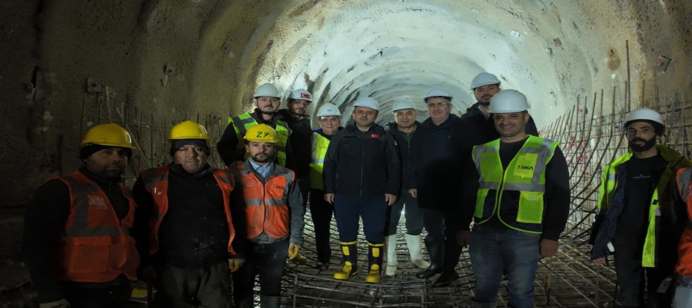 11,2 KİLOMETRELİK DEV PROJENİN YÜZDE 60’I TAMAM