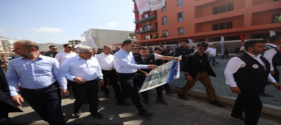 BAKAN KURUM, HATAY’DAKİ PROJELERİ DEĞERLENDİRDİ