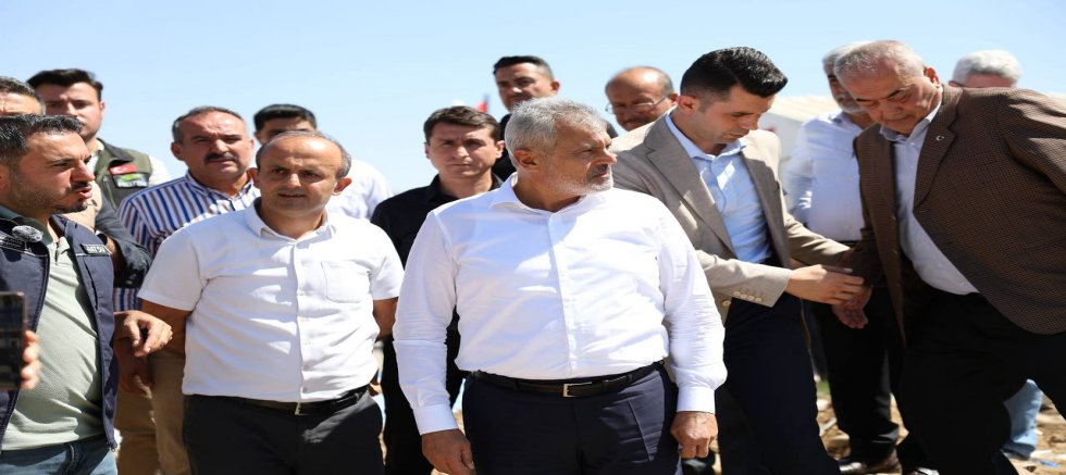 BAŞKAN ÖNTÜRK, ÇEVRE DOSTU TESİSİN İNŞAATINI GEZDİ