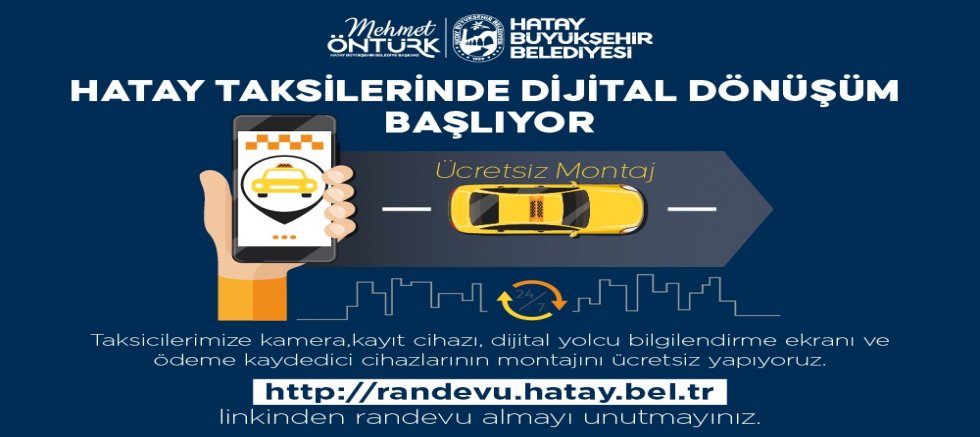 BAŞKAN ÖNTÜRK'ÜN AKILLI TAKSİ PROJESİ HAYATA GEÇİYORtt