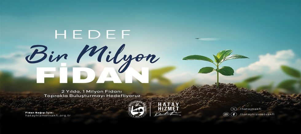 BAŞKAN ÖNTÜRK’ÜN FİDAN SÖZÜ GERÇEK OLDU