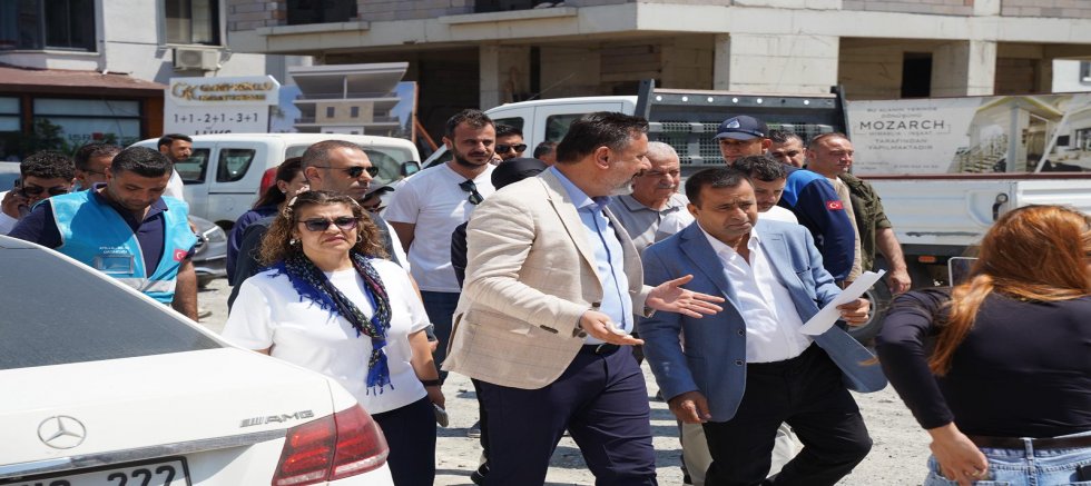 Başkan Üstün Sahada!