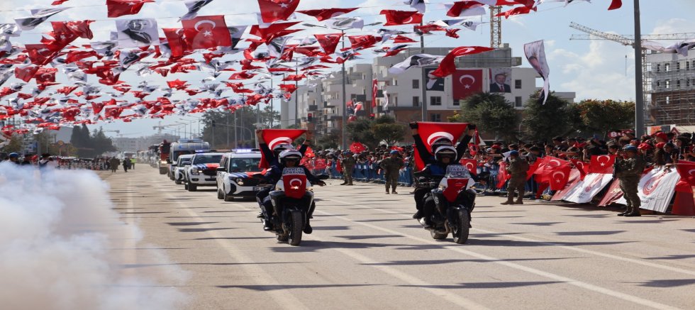 HATAY’DA CUMHURİYETİN 102. YILI COŞKUYLA KUTLANDI