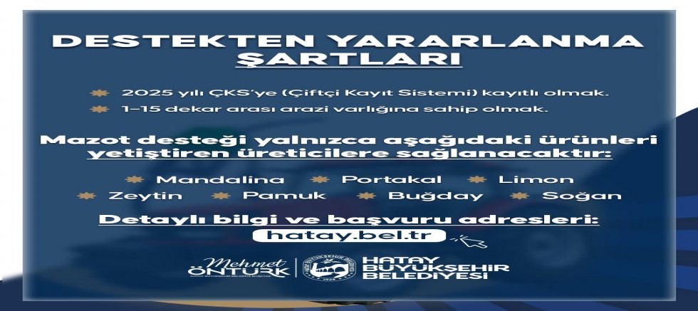 HBB’DEN ÇİFTÇİLERE MAZOT DESTEĞİ