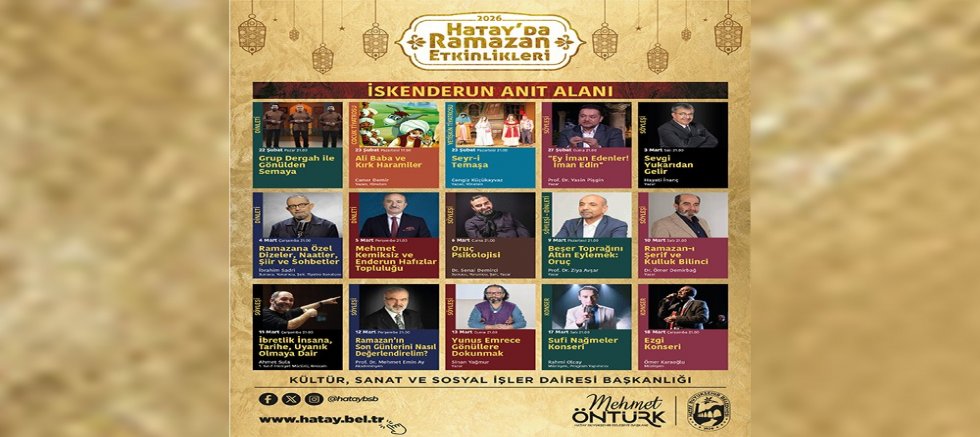 HBB’DEN RAMAZANA ÖZEL KÜLTÜR ŞÖLENİ