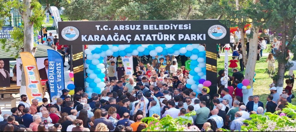 KARAAĞAÇ ŞARKONAK PARKTA ARTIK HAYAT VAR