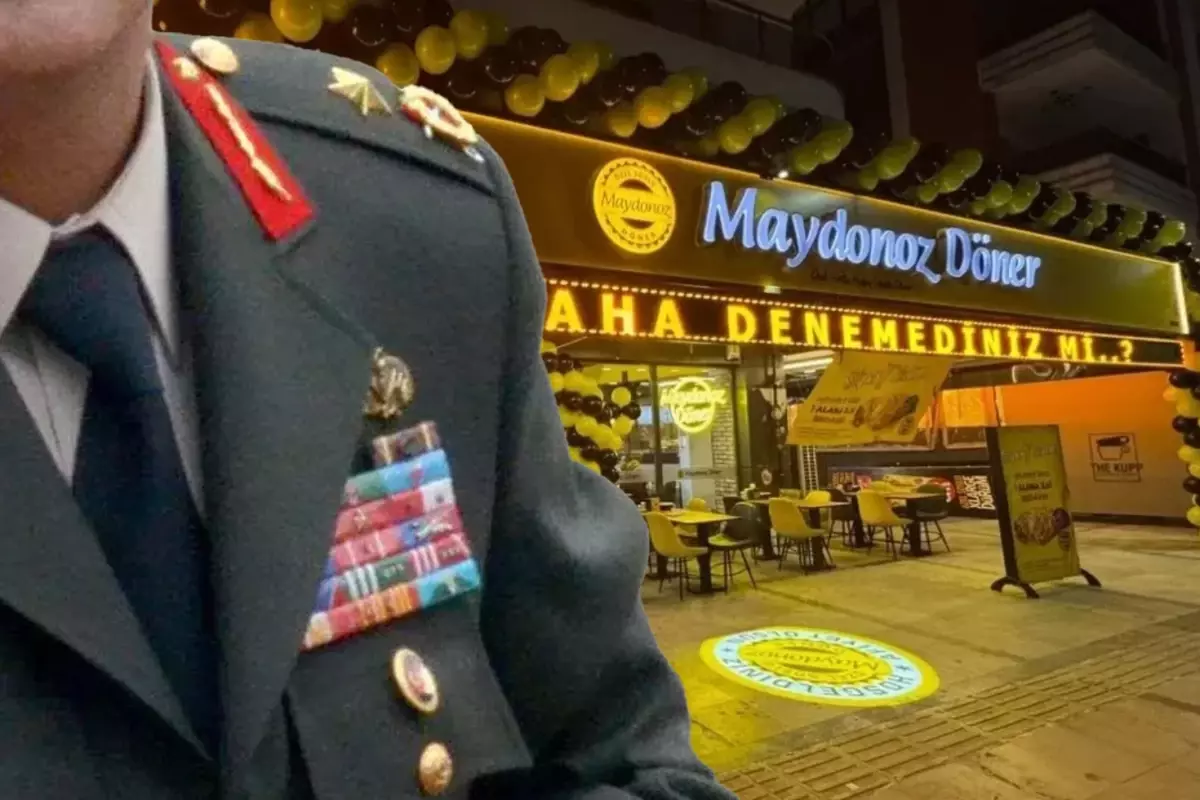Maydonoz Döner'in Antalya şubesini darbeci bir yüzbaşı koordine etmiş