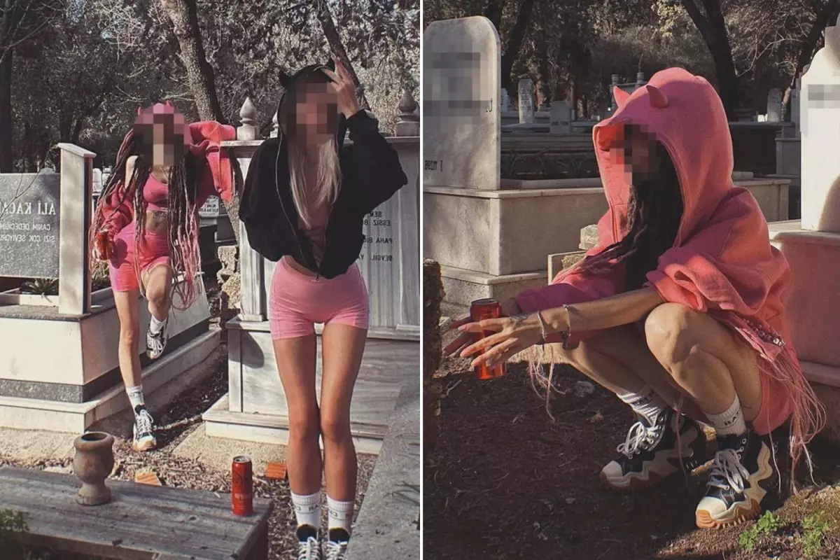 Mezar taşlarının üzerinde iskambil oynayan kızların akıbeti belli oldu