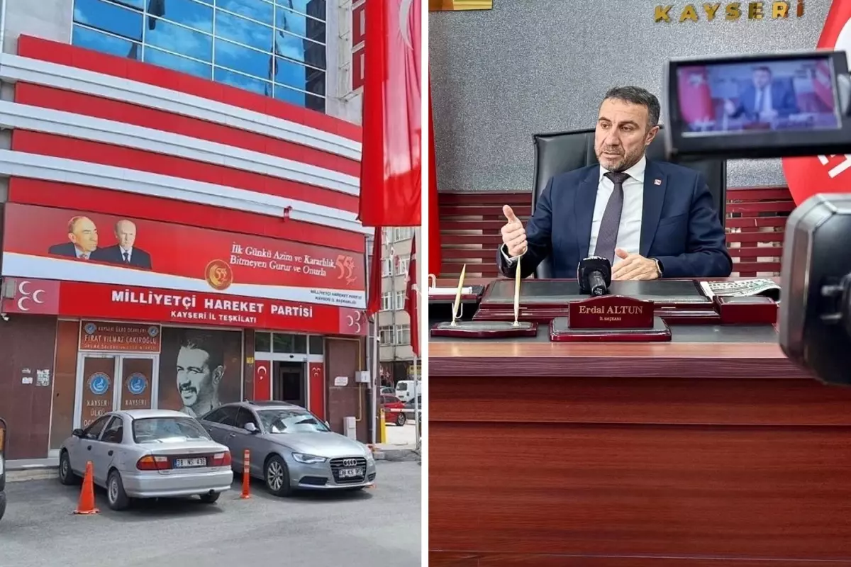 MHP'yi ziyarete giden Saadet Partili başkan kapıda kaldı
