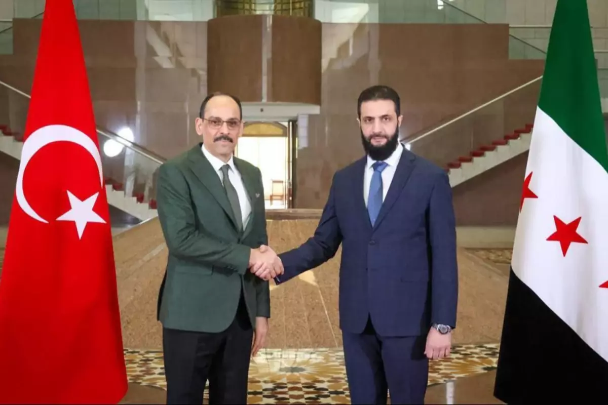 MİT Başkanı İbrahim Kalın Şam'a gitti