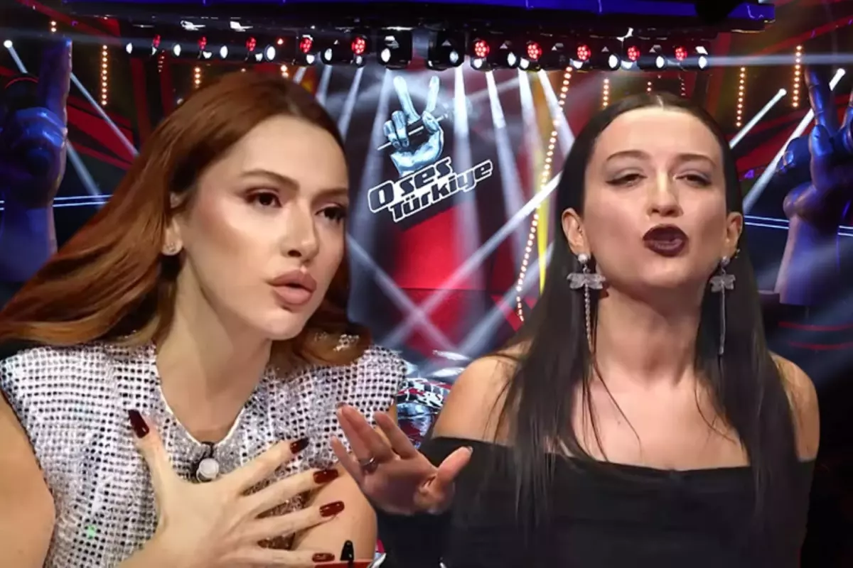O Ses Türkiye'de Hadise ve Melike Şahin savaşı: Ben tazeliğime güveniyorum şekerim