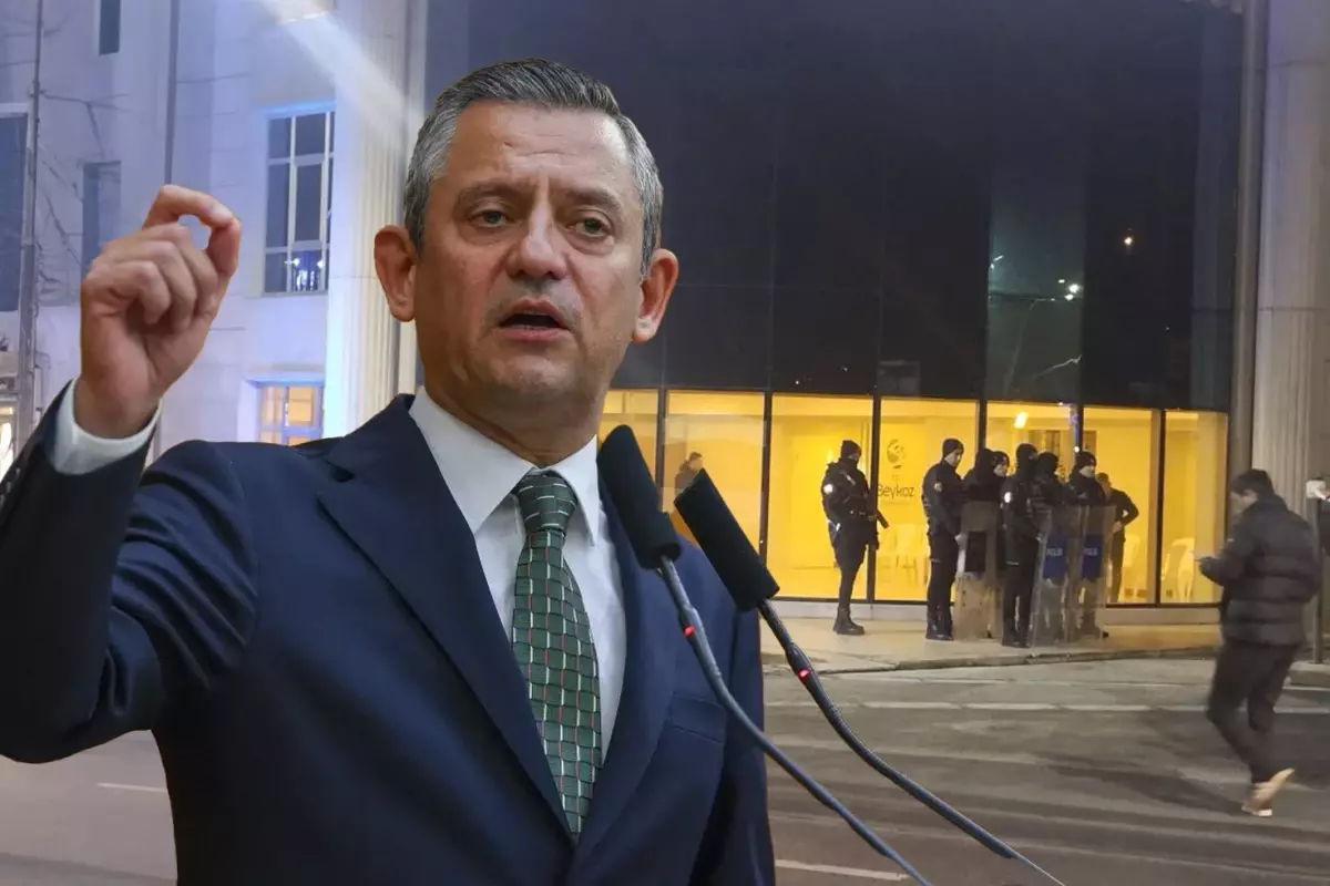 Özel'den Beykoz Belediye Başkanı'nın gözaltına alınmasına ilk tepki