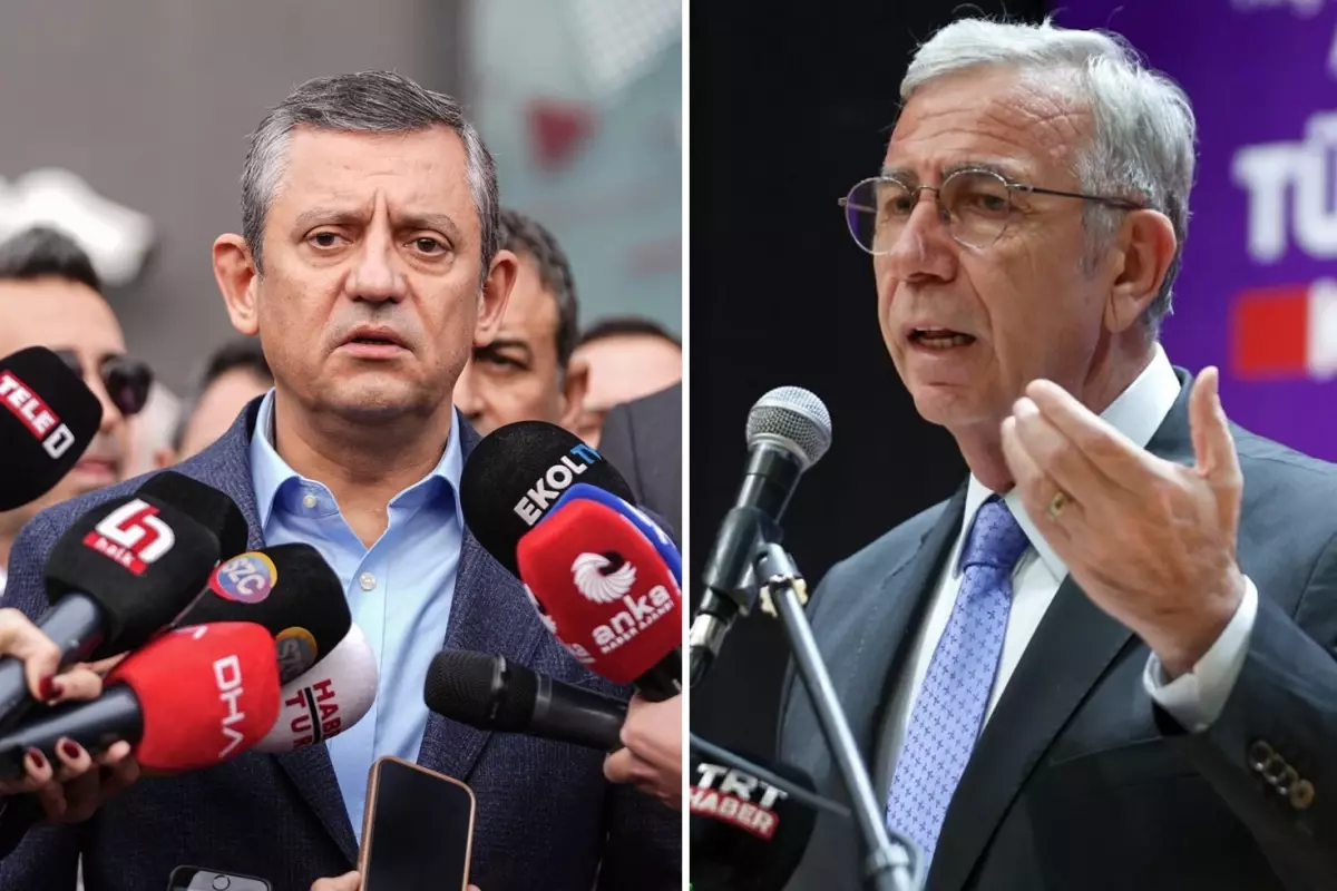 Özgür Özel'e Mansur Yavaş'ın adaylık çıkışını sordular, yanıt vermedi