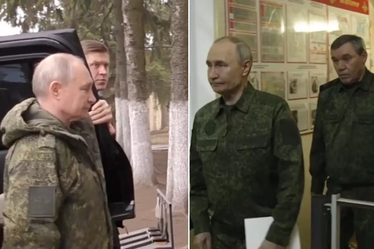 Putin, Ukrayna'nın işgal ettiği Kursk'u ilk kez ziyaret etti