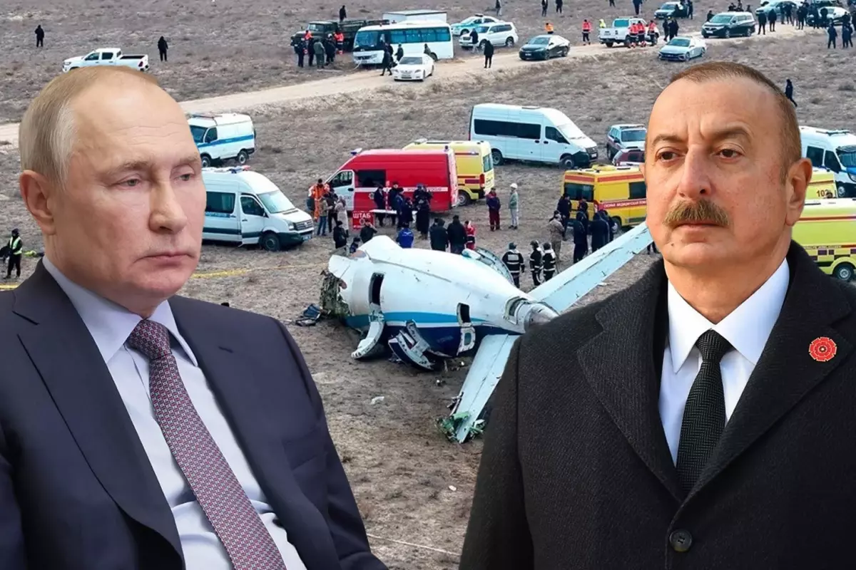 Putin'den Aliyev'e 38 kişinin öldüğü uçak kazası için telefon: Özür diliyoruz
