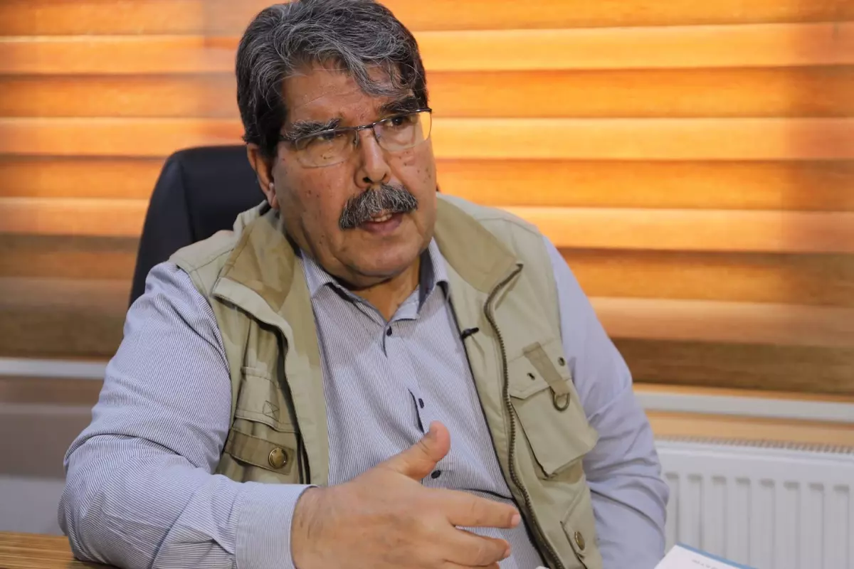 PYD elebaşı Salih Müslim: Öcalan'ın yapacağı çağrıya uyacağız