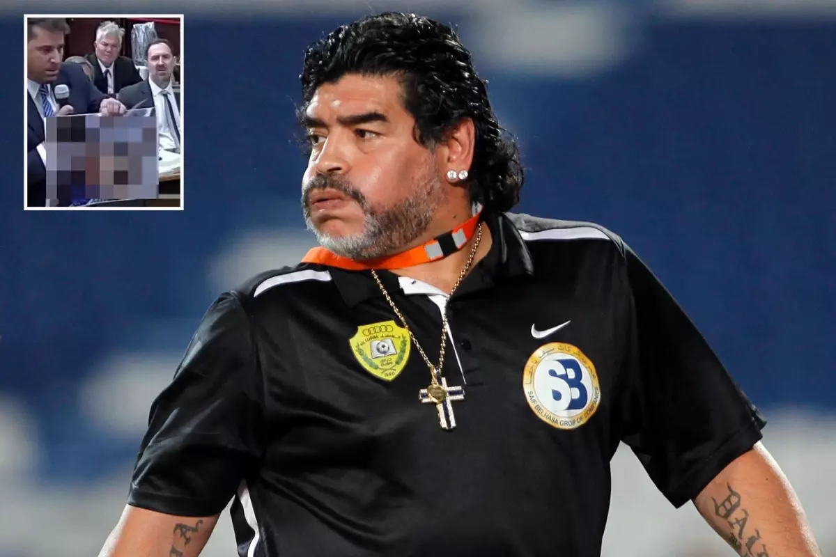 Savcı, Maradona'nın ölüm döşeğindeki fotoğrafını gösterdi, mahkeme salonu buz kesti