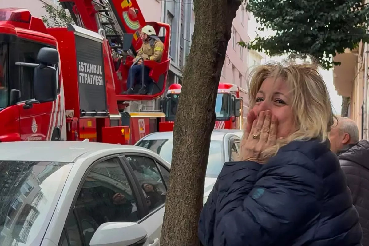 Şişli'de çıkan yangında alevlerin arasında kalan yaşlı kadın hayatını kaybetti