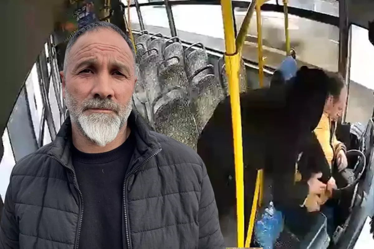 Şoförünün bayıldığı otobüsü durduran yolcu: 