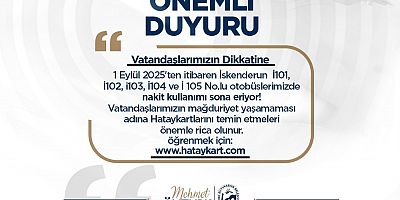 1 EYLÜL'DE NAKİT ÖDEME DÖNEMİ SONA ERİYOR