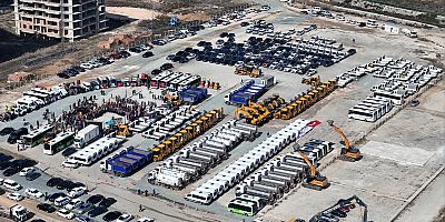 1000 ARAÇLIK DEV FİLO SAHADA  