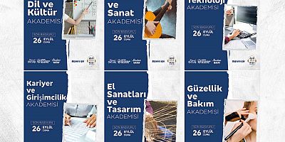 AKADEMİ HATAY, 6 FARKLI ALANDA YENİ KURSLAR AÇIYOR