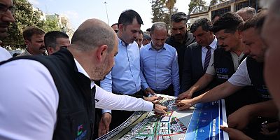 BAKAN KURUM, HATAY’DAKİ PROJELERİ DEĞERLENDİRDİ