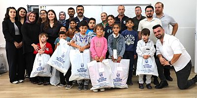 BÜYÜKŞEHİR, MİNİK ÖĞRENCİLERİ SEVİNDİRDİ