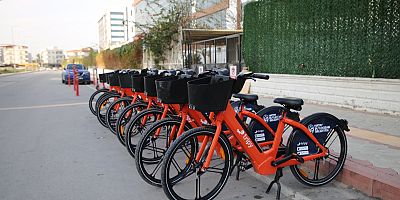 ELEKTİRİKLİ BİSİKLETLER SAHAYA İNDİ