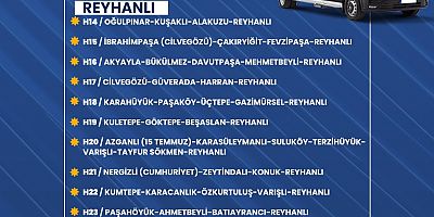 HBB 2 İLÇEDE 14 YENİ ULAŞIM HATTI AÇIYOR
